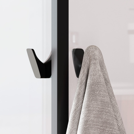 Душевой уголок AM.PM Sunny 90x90 W87G-405-9090-BT черный матовый