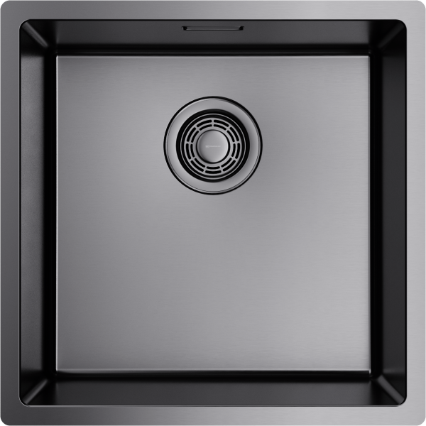 Кухонная мойка Omoikiri Tadzava 44-U/I Ultra 4993265 вороненая сталь