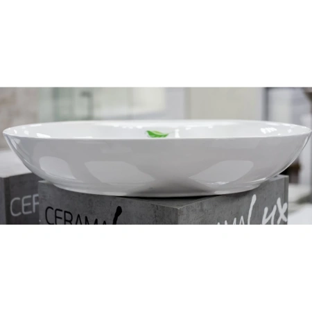 Раковина-чаша CeramaLux 9438 65x43 см, накладная, белый