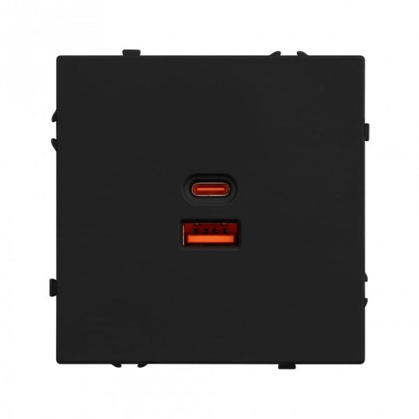 Розетка 2хUSB type A и C без рамки Arlight NOBE 054317(1)