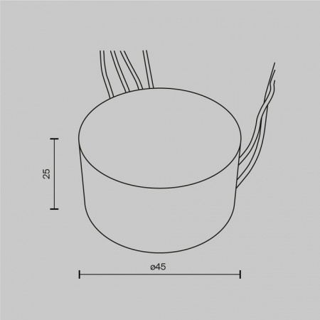Блок питания Maytoni PSL-DL40-S-300mA