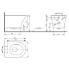 Унитаз подвесной TOTO MH CW162Y#XW
