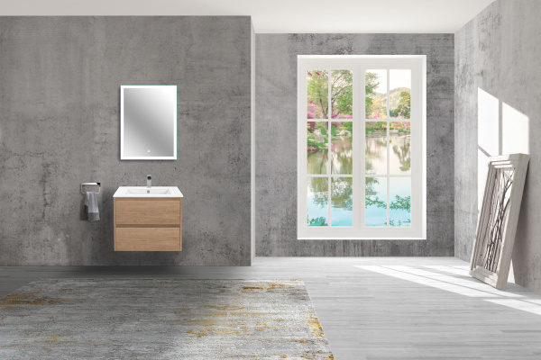 Тумба под раковину Vincea Gio 60 см VMC-2G600NO светлое дерево