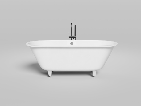 Ванна из искусственного камня Salini Ornella Axis 170x75 103413GF покраска по RAL полностью