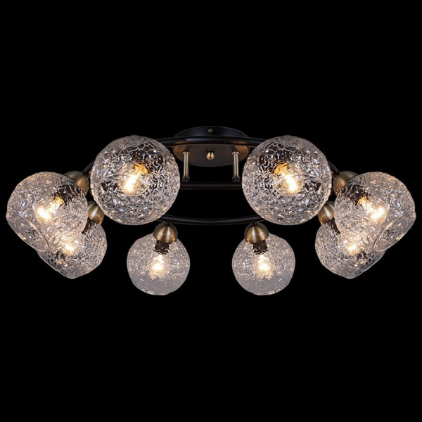 Потолочная люстра ILLUMICO IL0296-8CSQ-79 BK AB