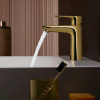 Смеситель для раковины hansgrohe Talis E 71712990 золото