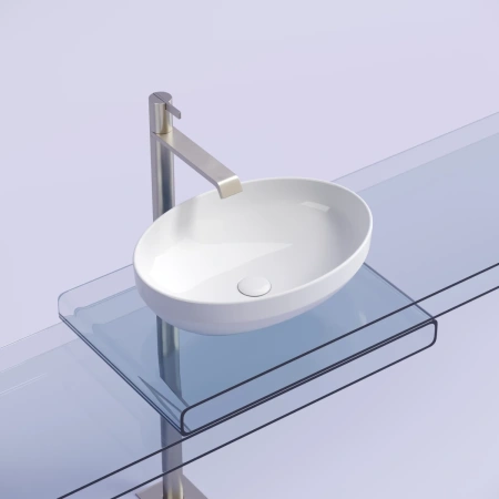 Раковина 50,2x36,3 см Ceramica Nova Element CN6056