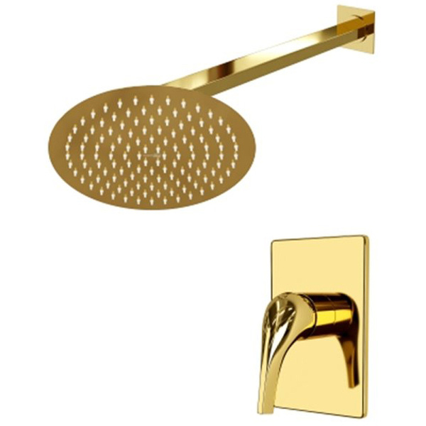 Душевой комплект WasserKRAFT Sauer 7101 A71183 глянцевое золото