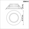 Встраиваемый светильник Novotech Drum 359414