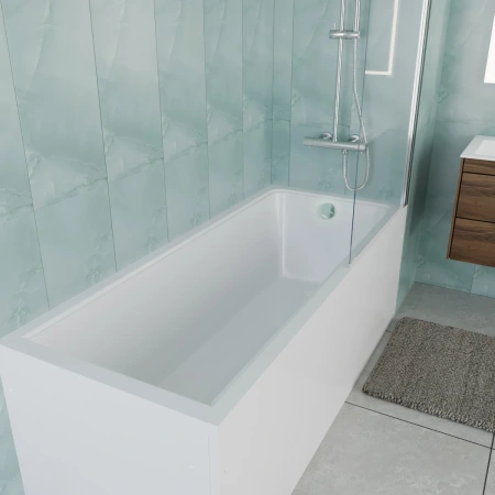 Акриловая ванна Vincea VBT-2G170-FR 170x70 см, белый