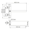 Термостатический смеситель для ванны WasserKRAFT Berkel 4822L Thermo