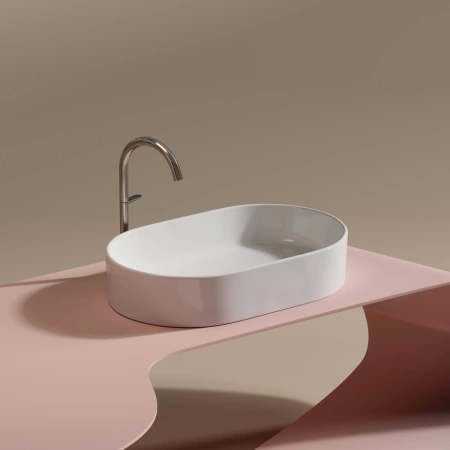 Раковина 60,8x38,5 см Ceramica Nova Element CN6048