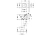 Приставной унитаз Duravit DuraStyle 2150090000