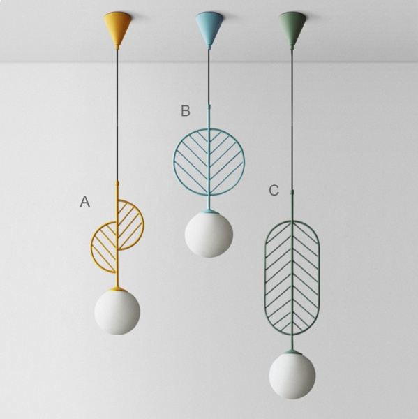 Подвесной светильник Imperiumloft Leaf C LEAF01