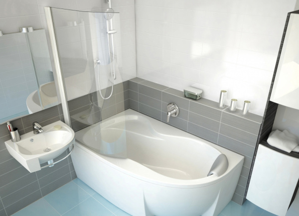 Акриловая ванна Ravak Rosa 95 160x95 C571000000 левая