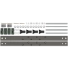 Ножки для ванн Cersanit ZP-SEPW1000001 (64279)