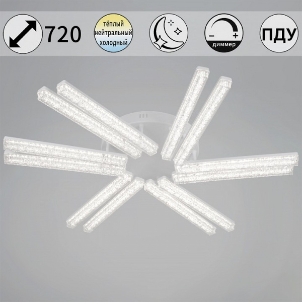 Потолочная люстра Reluce 58290 58290-0.3-12 WH