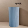 Раковина напольная 50x50 см Abber Stein AS2501Blau