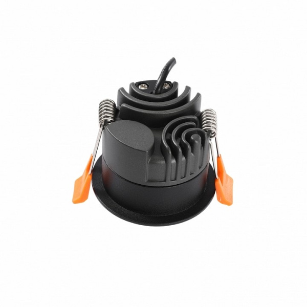 Встраиваемый светильник iLedex Technical Mars DIM 107-7W-D64-4000K-24DG-BK