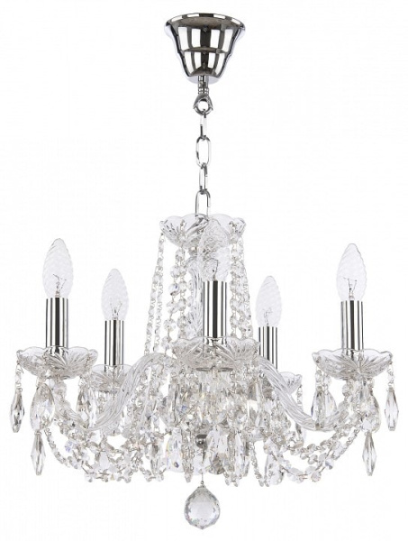 Подвесная люстра Bohemia Ivele Crystal 1402 1402/5/141/Ni
