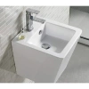 Раковина CeramaLux 500V 36,5x40 см, подвесная, белый