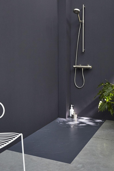 Душевой поддон 120х90 Jacob Delafon Singulier E67023-NAD серый сланец