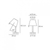 Настольная лампа декоративная Artemide  0710010A