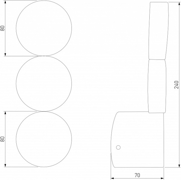 Накладной светильник Elektrostandard Brioni a064595