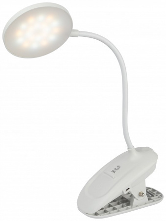Настольная лампа офисная Эра NLED-513-6W-W