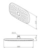 Верхний душ AM.PM Sensation F0530000