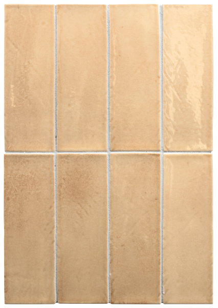 Equipe Miyako Керамогранит Golden ochre gloss 5x15 глазурованный глянцевый