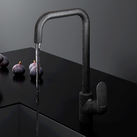 Смеситель для кухни AM.PM Like F8006022 черный матовый