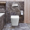 Подвесной унитаз BelBagno Due BB3103CHR/SC с сиденьем