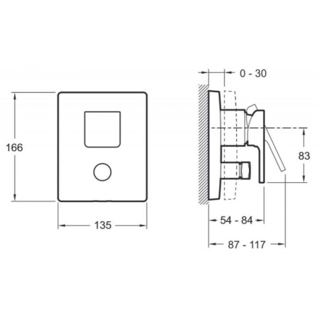 Смеситель Jacob Delafon Strayt E98633-CP