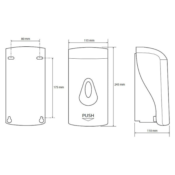 Дозатор Bemeta Hotel Line 121109406