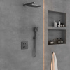 Душевой комплект Vincea VSFW-4211GM вороненная сталь