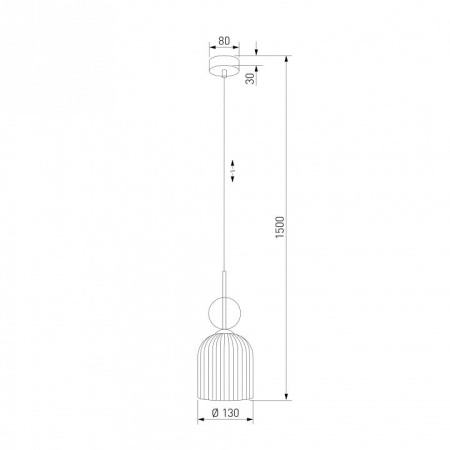 Подвесной светильник TK Lighting  11039