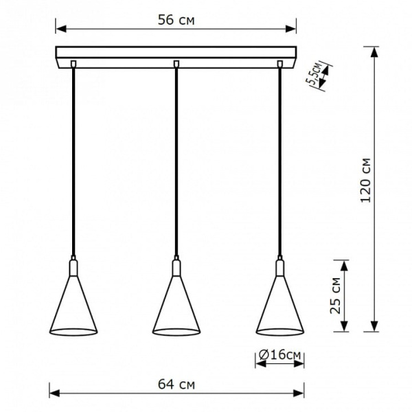 Подвесной светильник Lighthall Glaro LH012084