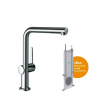 Смеситель для кухни hansgrohe Talis M54 72809000 с вытяжным изливом