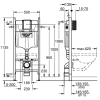 Инсталляция для унитаза Grohe Rapid SL 38840000