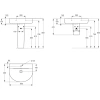 Раковина 60 см Ideal Standard Connect Arc E787501