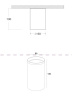 Накладной светильник Maytoni Technical Фокус C010CL-01MG
