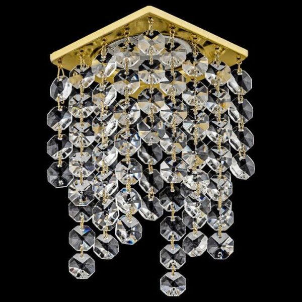 Встраиваемый светильник Dio D’Arte Tayo Gold Tayo GU10.5.14.8x8.124 G