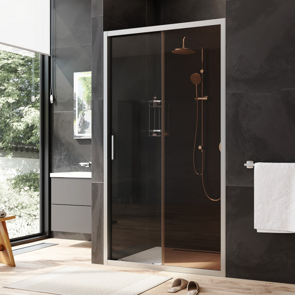 Дверь душевая в нишу AM.PM Gem W90G-110-1-195MBr