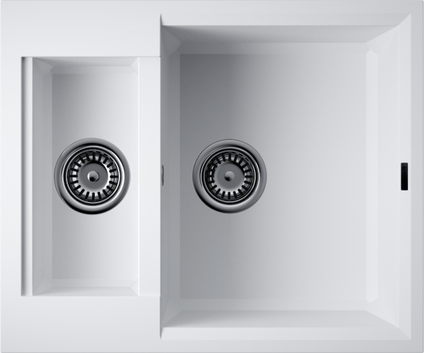 Кухонная мойка Omoikiri Sakaime 60-2 4993911 белая матовая