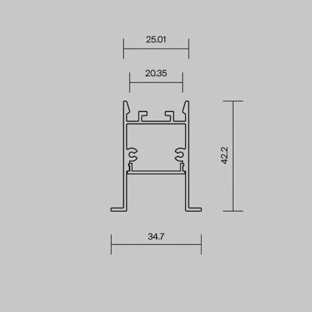 Короб встраиваемый Maytoni Led Strip  632015