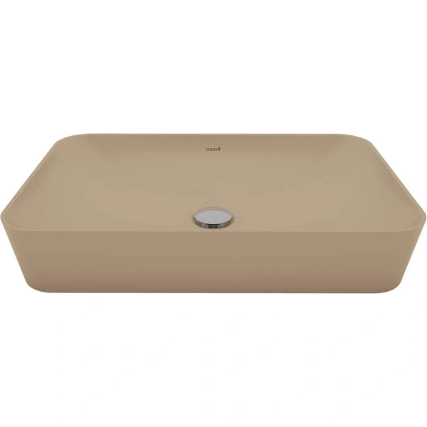 Раковина-чаша Creavit Ultra UL060-00CM00E-0000 60x40 см, накладная, капучино матовый