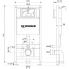 Инсталляция для унитаза Charus CC.300.80.01