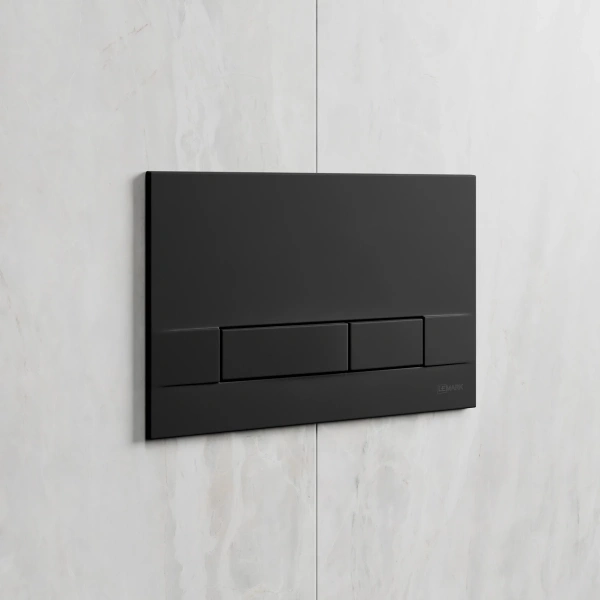 Инсталляция для унитаза Lemark Peneda Bit 9880213 с кнопкой смыва, черный матовый