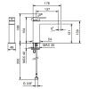 Смеситель для раковины Fantini Mare 51 02 V004WF
